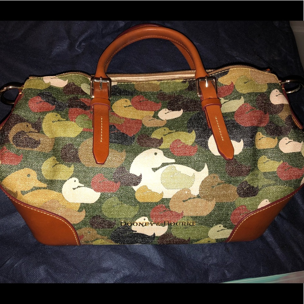 Dooney & Bourke Camouflage Domed Satchel
